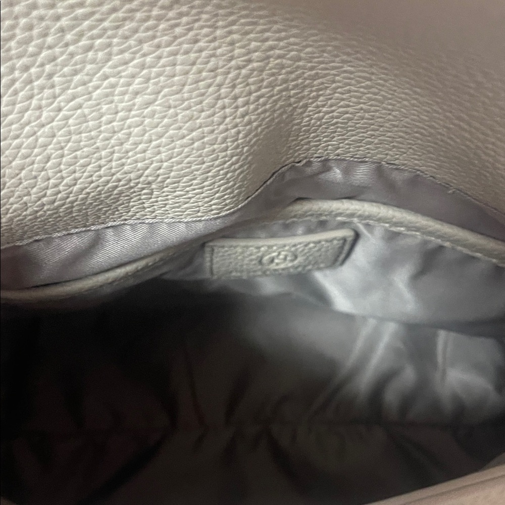 BOSTANTEN Nevin Small Top-Handle Crossbody Satchel in Beige - Picture 8 of 8
